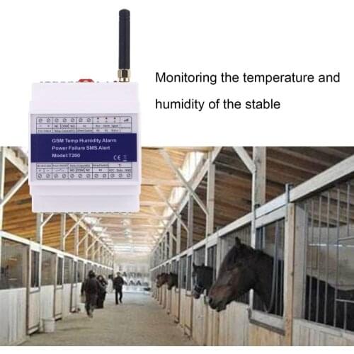 GSM 3G 4G Temperature Humidity Power Status Monitoring Relay T200 for remote Monitoring Site Temp Humidness Power Failure