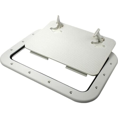 425-315mm Boat Hatch ABS Marine Access/Deck Hatch for Marine Yacht RV Non-Slip Removal Knob Anti-Aging Boat Accessories Marine