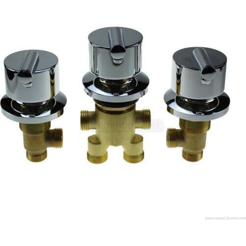 Copper surfing massage bathtub piece set bathtub shower cabin bathtub water inlet valve