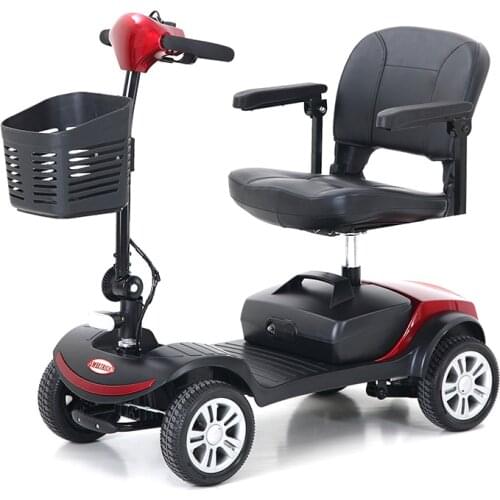 Professional Factory Wholesale Handicapped Lightweight Electric Scooter Mobility Seniors Mobility Scooter For Elderly/Disabled