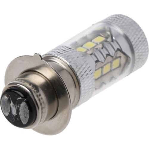 PX15D H6 80W 6500K 16 LED White Headlight Fog Light Driving Bulb Lamp For Motorcycle Bicycle Bike Wholesale