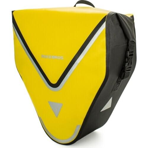 ROCKBROS Bicycle Bags & Panniers 100% Waterproof MTB Road Bike Bags Long Haul Cycling Shelf Bag Trunk Bag 20L Bike Accessories