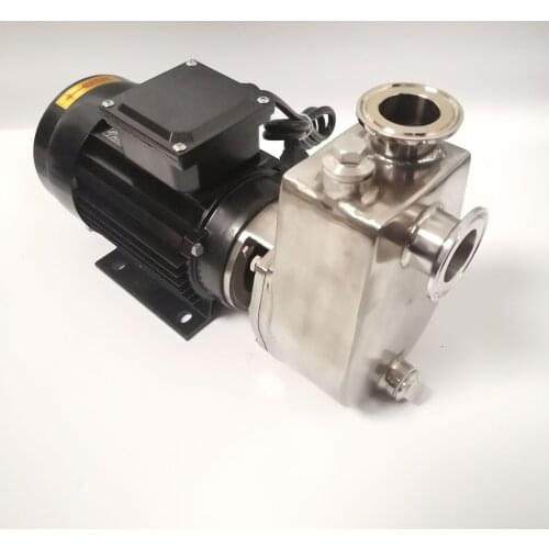 Stainless Steel Self-priming Centrifugal Pump 25FBZ-8 Food Grade Corrosion Resistant Chemical Low Temperature