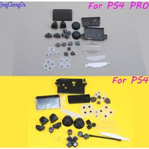 JCD L1 R1 L2 R2 ABXY Trigger with D-Pad Circle Square Triangle X Button set for ps4 pro /silm Controller