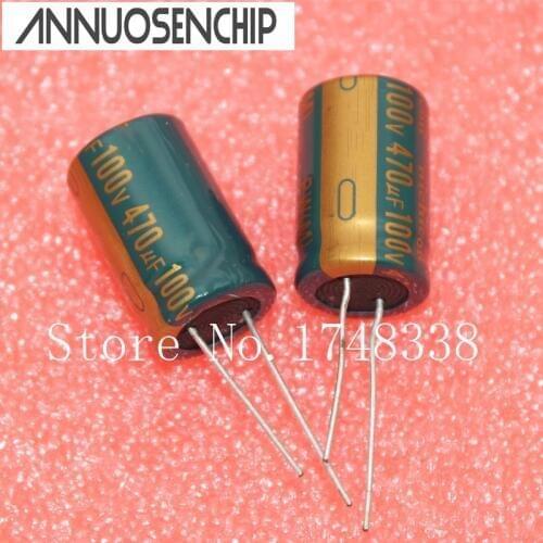 100V 470UF board high frequency CAP 16*25mm electrolytic CAP 470UF 100V