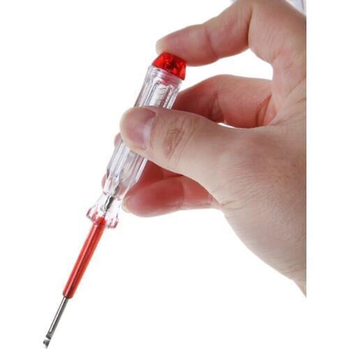 140mm Pocket Pen Sensor Voltage Detector Tester Screwdriver Clip Test Pencil AC100-500V