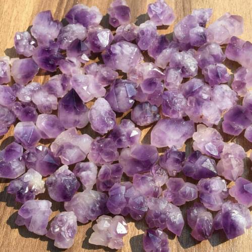 200gHot Natural Amethyst Skeletal Quartz Point Crystal Cluster Healing Specimen Natural Stones Minerals Home Desk Aquarium Decor