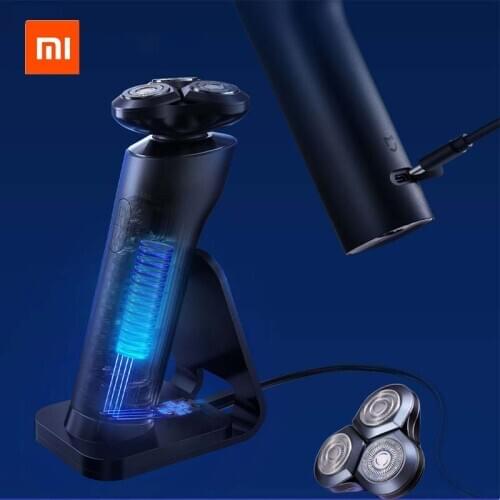 Xiaomi Mijia Electric Shaver S700 Razor Beard Machine Mens Trimmer IPX7 Waterproof Rechargeable Ceramic Blade 3 Gear Speed