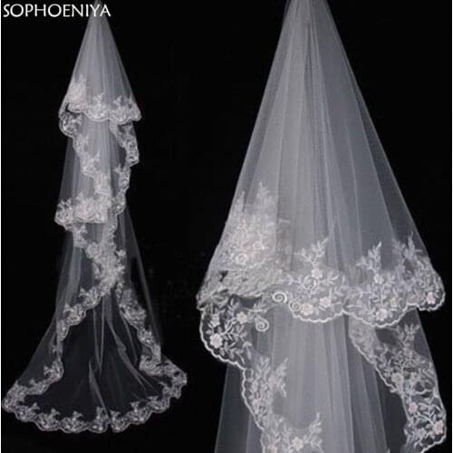 3 Metre Long Bridal Wedding Veil Accessoires Mariage Femme Polyester Material Headwear Accesorios Para Boda