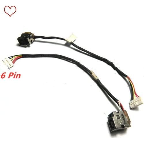 New Laptop DC Power Jack Charging Cable DC Charging Connector Port Wire Cord For HP DV6-1000 DV6-2000 G61 CQ61 DV7-2000 G71