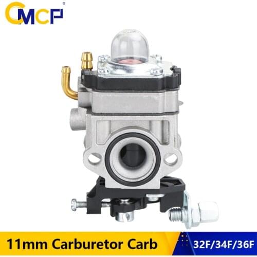 CMCP 11mm Carburetor Carb For 40 41.5 43cc 2 Stroke Strimmer Trimmer Mower Brush Cutter TU26 34F 36F T242 Spare Parts
