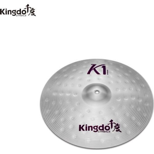 Kingdo K1 series Cheap practice 16"crash cymbals set for drums