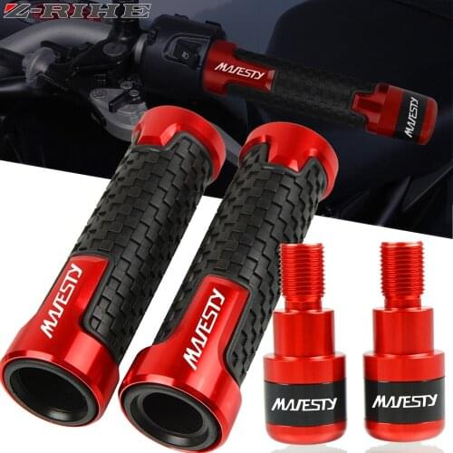 Motorcycle Accessories Handlebar Handle Bar Grips Ends Cap For YAMAHA Majesty 400 Majesty400 2004-2011 2010 2009 2008 2007 2006