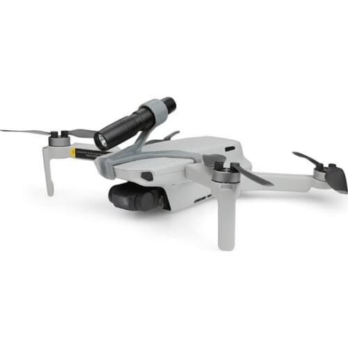 Night Flight Light Searchlight Bracket Kit for DJI Mavic Mini Drone Quick Release Mount Holder Flashlight Torch Lamp