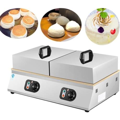 Baking Equipment Souffle Dish Commercial Mini Souffle Griddle Waffle Pancake Maker Machine 220V/110V