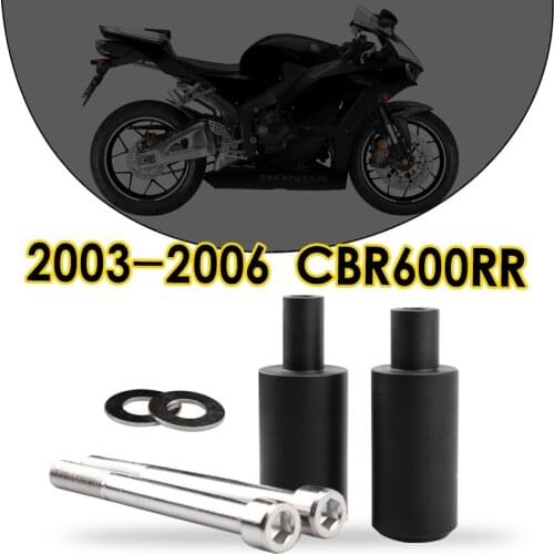 Motorcycle No Cut Frame Sliders Falling Protection Engine Crash Protector Block For HONDA CBR600RR F5 CBR600 2003 2004 2005 2006