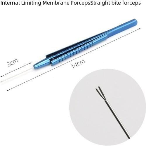 Internal Limiting Membrane Forceps Straight bite forceps