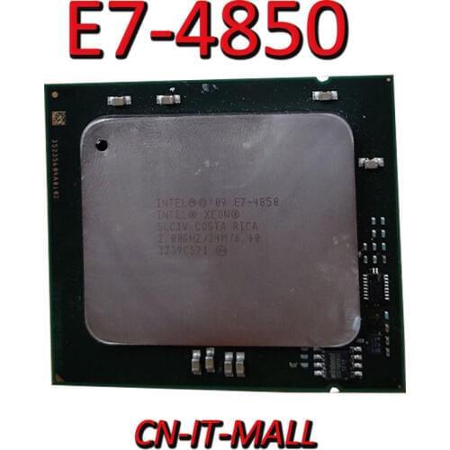Pulled Xeon E7-4850 Server cpu 2.0G 24M 10Core 20 Thread LGA1567 Processor