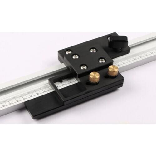 W-new Miter Saw Station Stop and Circular Saw Guide Rail Track and Table Stop, Woodworking wood working tools and accessories