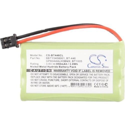 Cameron Sino 800mAh battery for GP GP80AAALH3BMX for MOTOROLA OJO PVP-1000 for RADIO SHACK 43-3529 43-3538 43-3553 43-3554