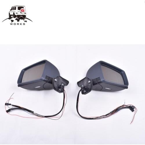 G class W463 electric side mirror for 1990-2018year G class G63 G65 G500 G550 G350d 4X4 side mirror for autoparts