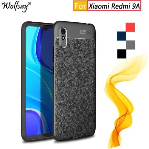 For Xiaomi Redmi 9A Case Rubber Housings Shockproof Bumper Silicone Case For Redmi 9A Phone Cover For Redmi 9A 9C Case 6.53 inch
