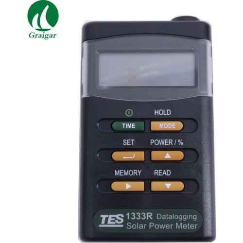 Digital Radiation Detector Cell Energy Tester Solar Power Meters TES-1333R Wide spectral range