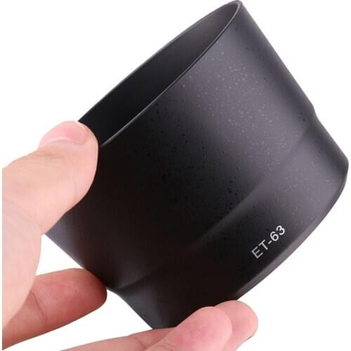 ET-63 Camera Mount Camera Lens Hood 58mm for Canon EF-S 55-250mm F/4-5.6 IS STM Lens