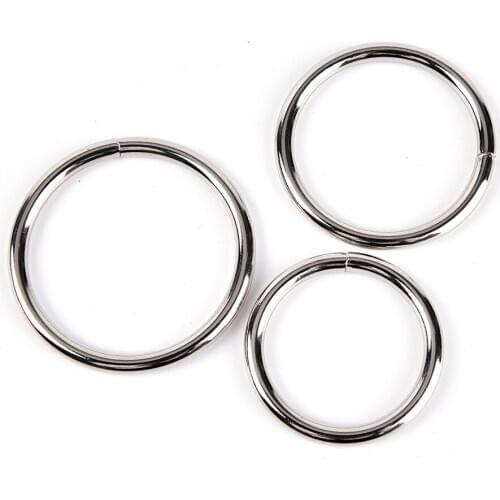 Stainless Steel Penis Ring Male Delay Ejaculation Dia 38/45/50mm Cock Ring Chastity Device Adult Products Sex toys for Men