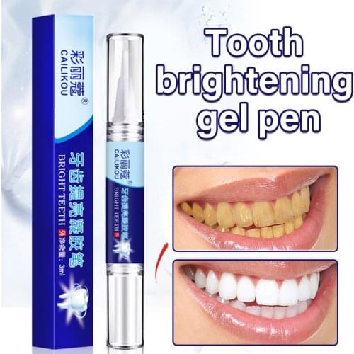 Lucky-Girls 1pcs Portable Teeth Whitening Pen Effective Painless Easy to Use Teeth Care for Beautiful Smile