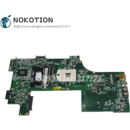 NOKOTION DA0R03MB6E1 CN-089X88 089X88 89X88 Laptop Motherboard For dell Vostro 3750 Main Board HM67 DDR3