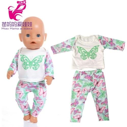 18 inch dolls clothes winter purple fur pajama sets for 18" 43cm reborn baby doll thick winter clothes baby girl toys gifts