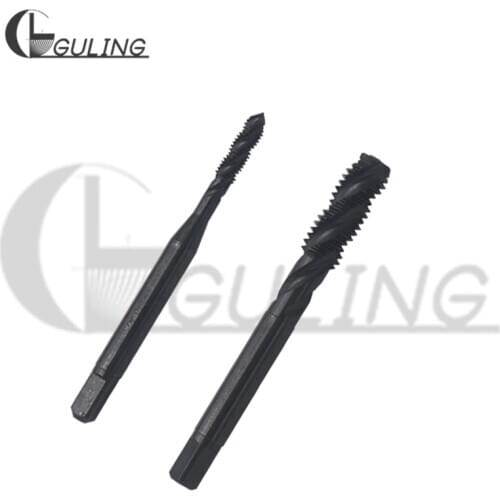 2PCS 5PCS HSSE Sprial Flute Right Hand OXIDATION Metric Screw Thread tap M3 M3.5 M4 M4.5 M5 M5.5 M6 M7 M8 M9 thread taps