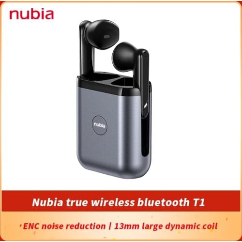Original Nubia Earphone RedMagic 5G Bluetooth Neckband Earphones Red Magic 5S Dao Feng Wireless Gaming Bluetooth Earbuds