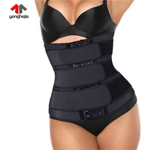 Postpartum Womens Waist Trainer Croset Neoprene Sweat Belt Workout Weight Loss Plus Size Slimming Waist Shaper Trimmer Cincher