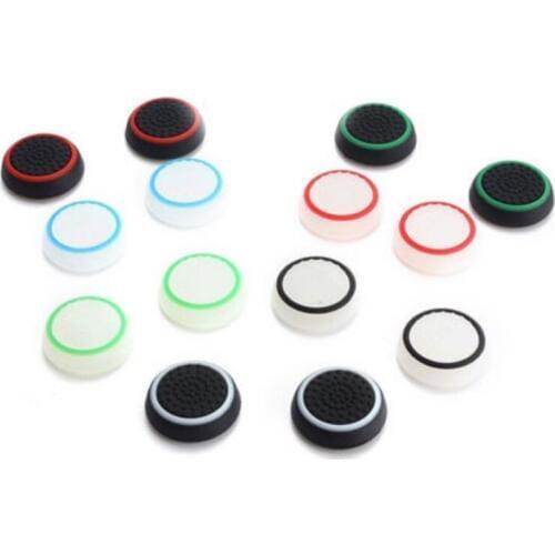 Silicone Analog Thumb Stick Grips For PS4 Pro Slim For PS3 Controller Thumbs Cap For Xbox one 360 For Nintend Switch Pro Contro