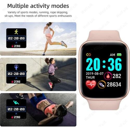 Smart Watches Men Women Smartwatch Heart Rate Step Calorie Fitness Tracking Sports For Apple Android Smart Watch