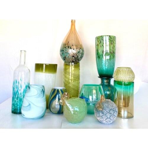 Colored Glass Vase цветы для декора Manual Blowing декор комнаты Simple Home Decoration Table Decoration Crafts Hydroponics