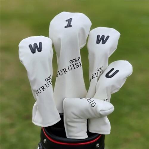 High Quality Personalized Golf Club Head Cover Men & Women Protective Cover Ball Head Cap Cover Universal