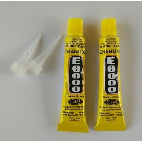 10Pcs/Lot 10ML E8000 Glue For Touch Screen Mobile Phone Frame Epoxy Resin Adhesive Diy Jewelry Nail Art Glass Crystal Jewelry