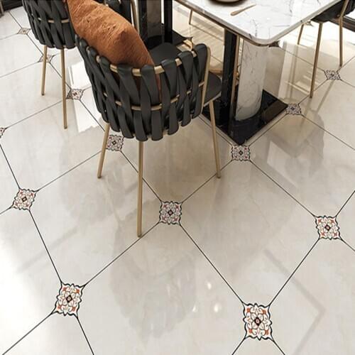 18Pcs Diagonal Tile Seam Sticker Waterproof Wear-Resistant Stickers Floor Beauty Seam Decorative DIY Home Decor Wall Stickers