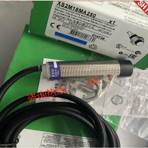 3pcs New High Quality Schneider induction switch XS2M18MA250 XS2M18MB250 XS2M18MA250L1