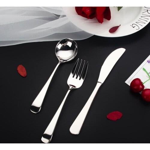 304 Stainless Steel Tableware Korean Style Luxury Dinnerware Home Dinnerware Fork Spoon Knife Cutlery New Arrivals Kitchen Tools