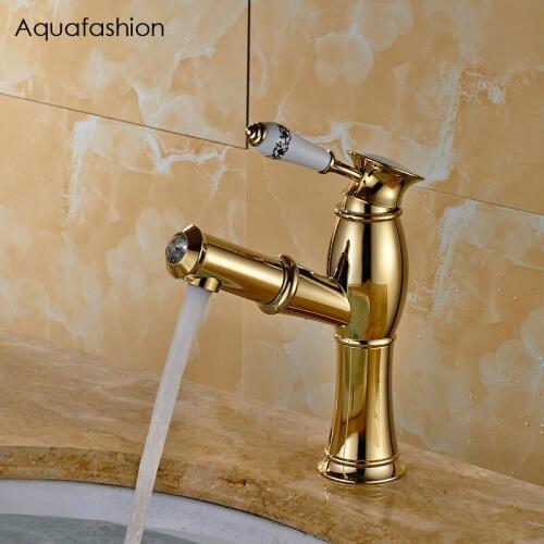 AQUAFASHION Gold Bath Faucets
