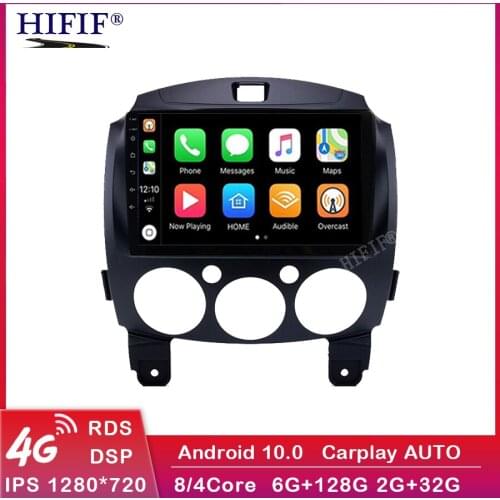 Car Android Radio Multimedia Player For MAZDA 2 Mazda2 2007 2008 2009 2010 2011 2012 2013 2014 GPS Navi 2din 2 din autoradio