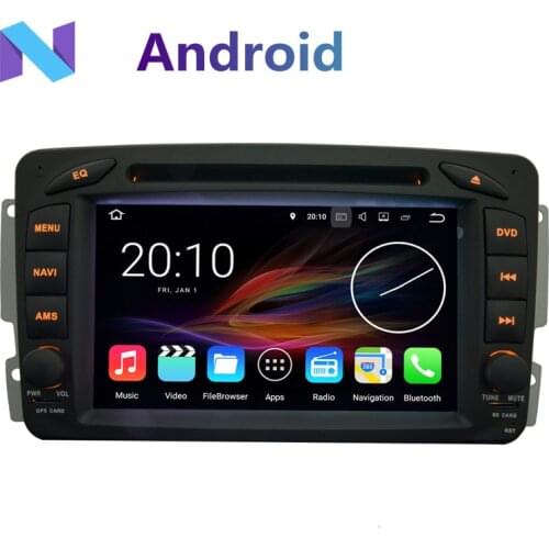 PX6 4G+64G Android 10.0 Car Radio For Mercedes Benz W209 W203 W168 M ML W163 GPS Navigation Multimedia DVD Player Carplay BT 5.0