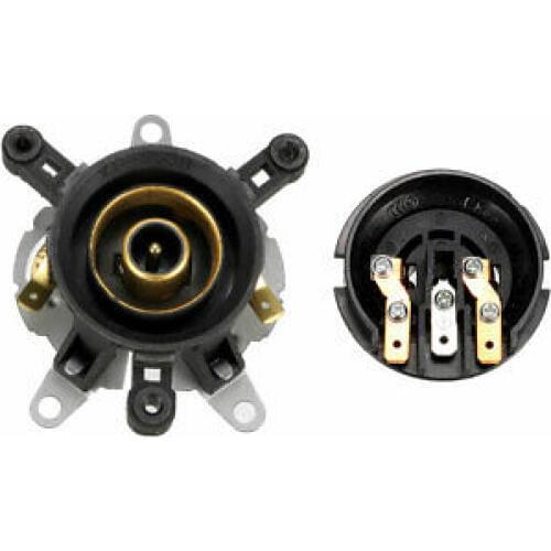 Kettle Thermostat Temperature Control Terminals Tip Top Base Socket 10A N.C Dia. 8mm 54 x 54 x 49mm