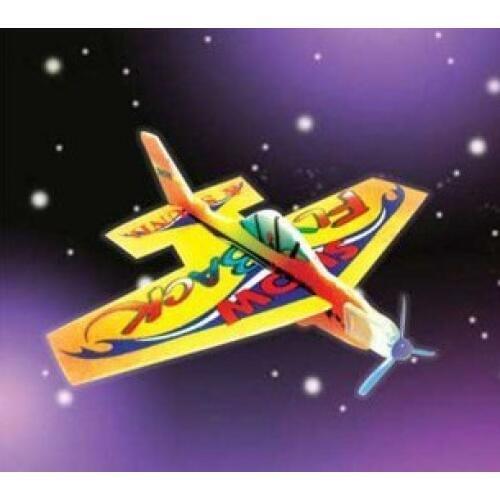 DIY Lealth glider Fly Back Toy Plane Kids funny toy