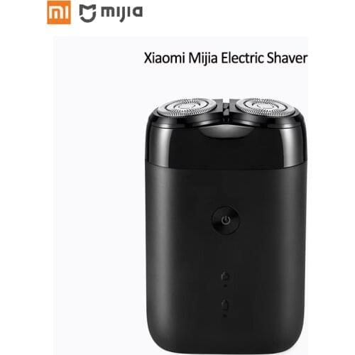 Xiaomi Mijia S100 Electric Shaver 2 Floating Head Portable IPX7 Waterproof Razor Shavers USB Rechargeable Trimmer For Men