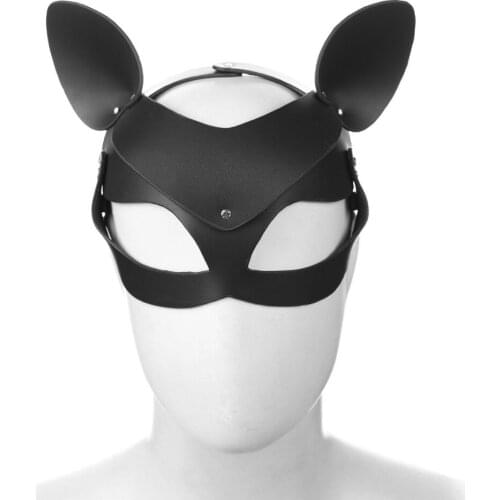 New Arrival Sexy Elegant Black Eye Mask Cat Woman Masquerade Ball Carnival Fancy Party For Cosplay Party and Halloween